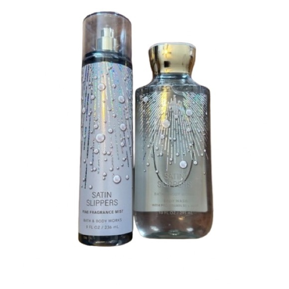 Satin Slippers Body Wash and Spray Bundle from Bath & Body Works - Picture 1 of 4
